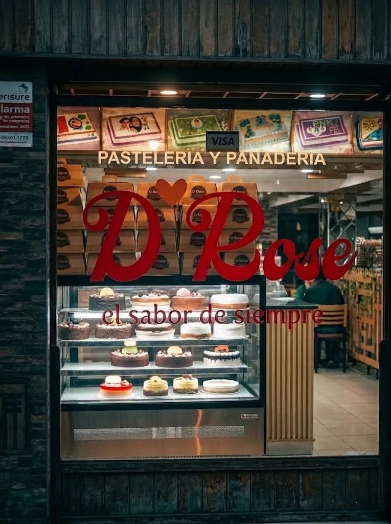 Interior de Pastelería Panadería D'Rose en Mirones